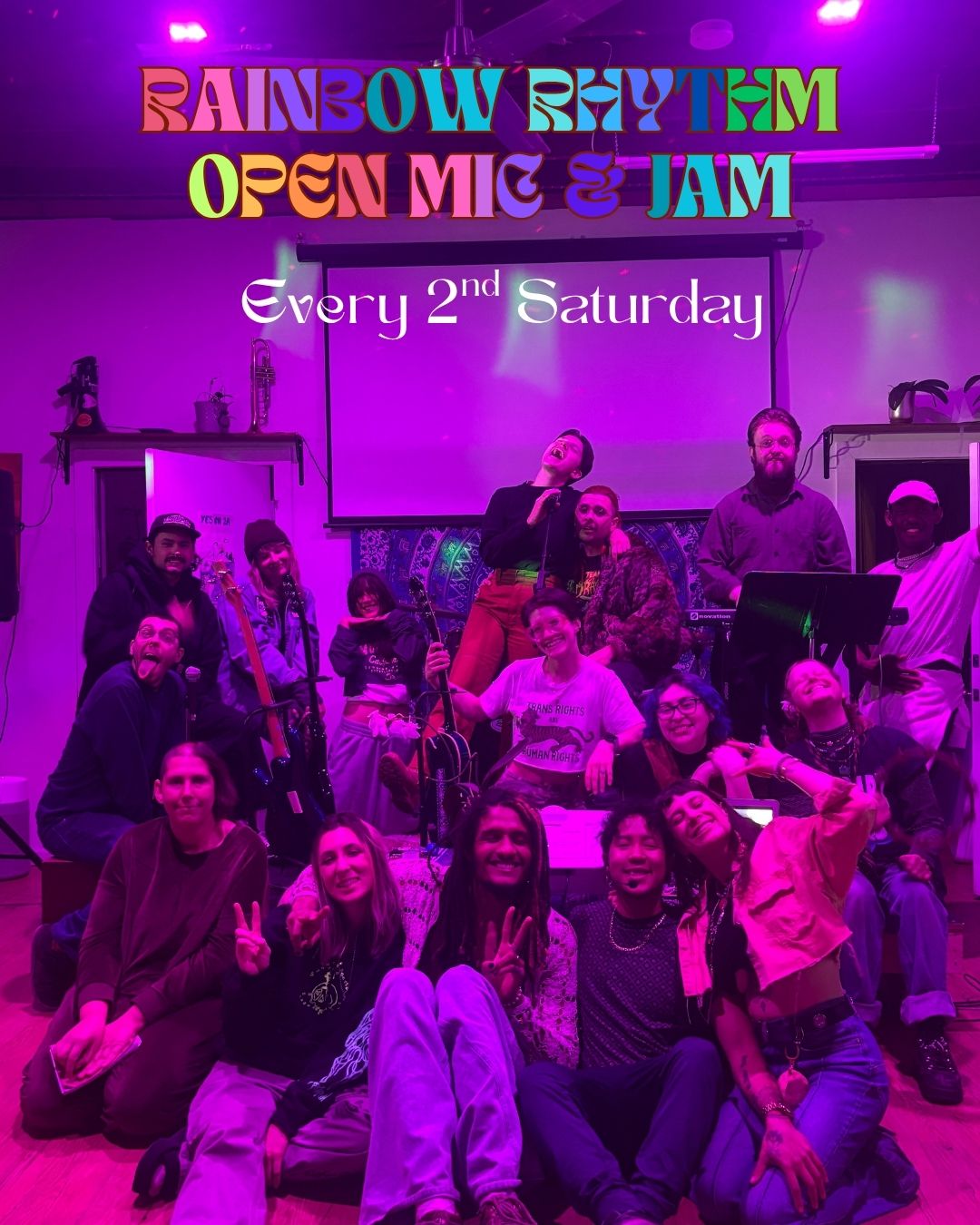 Featured image for “Rainbow Rhythm: Open Mic & Jam”